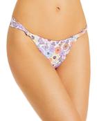 Frankies Bikinis Gabe Floral Bikini Bottom