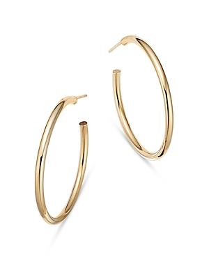 Moon & Meadow 14k Yellow Gold Katie Hoop Earrings, 30mm