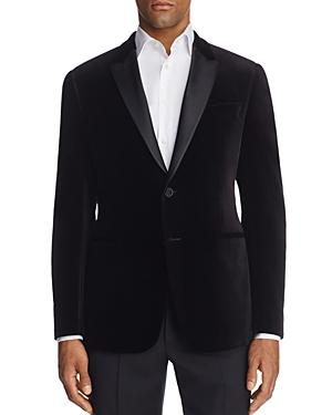 Armani Collezioni Velvet Classic Fit Tuxedo Jacket