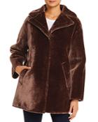 T Tahari Oversized Faux Fur Coat