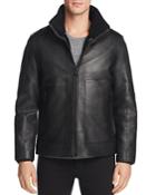 Andrew Marc Trailblazer Faux Fur & Leather Jacket