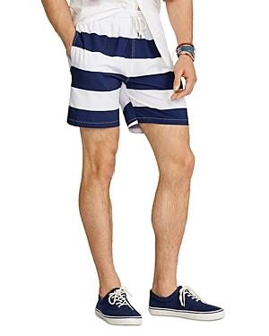 Polo Ralph Lauren 5.5-inch Striped Traveler Swim Trunks