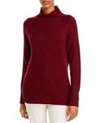 Theory Karinella Cashmere Donegal Knit Turtleneck