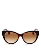 Kate Spade New York Wherein Cat Eye Sunglasses, 54mm