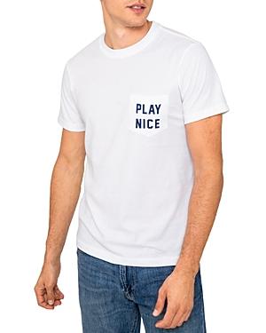 Sol Angeles Play Nice Cotton Graphic Pocket Tee