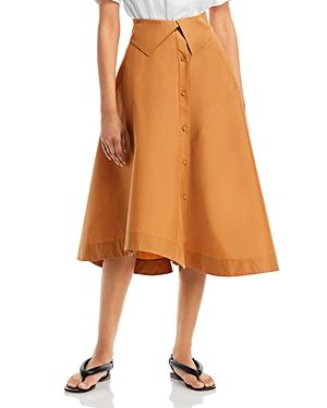 3.1 Phillip Lim Poplin Midi Skirt