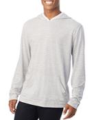 Alternative Marathon Stripe-print Hooded Pullover
