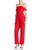 Adelyn Rae Woven Strapless Jumpsuit