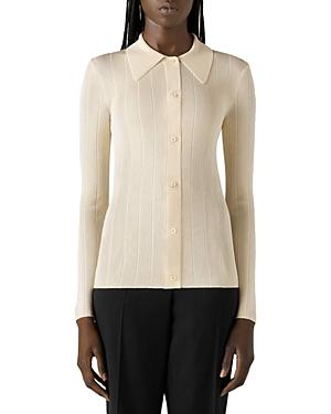St. John Button Front Knit Shirt
