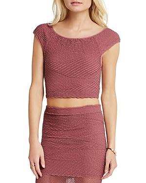 Bcbgeneration Seamless Ribbed Crop Top