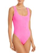 Cleonie Bathe Textured One Piece Swimsuit