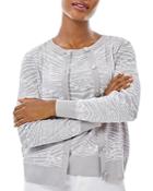 Misook Button Up Cardigan Sweater