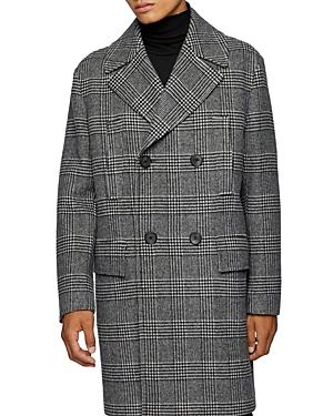 Boss Glen Plaid Topcoat