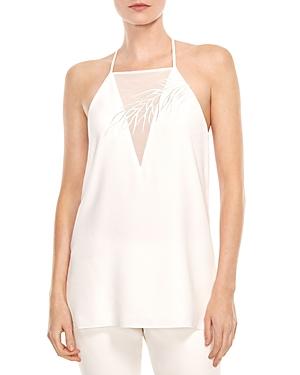 Halston Heritage Embroidered Cami Top
