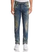 Prps Goods & Co. Windsor New Tapered Stretch Jeans In Medium Blue