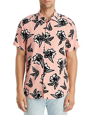 Boss Rash Regular Fit Floral Short Sleeve Shirt