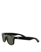 Ray-ban Unisex New Wayfarer Polarized Sunglasses, 52mm