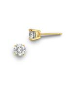 Bloomingdale's Certified Diamond Round Stud Earrings In 14k Yellow Gold, 2.0 Ct. T.w. - 100% Exclusive