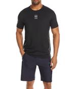 Boss Regular Fit Short Sleeve Logo Gym Tee