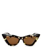 Bottega Veneta Women's Cat Eye Sunglasses, 53mm