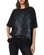 Allsaints Dreams Feather Oversized Tee