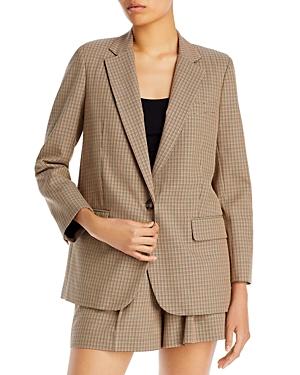 Vanessa Bruno Tilia Plaid Blazer
