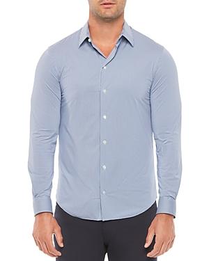 Emporio Armani Regular Fit Solid Stretch Shirt
