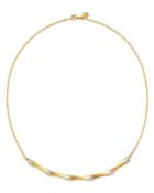 Bloomingdale's Bamboo Collar Necklace In 14k Yellow & White Gold, 18 - 100% Exclusive