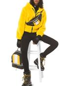 Michael Michael Kors Hooded Reversible Faux-fur Jacket