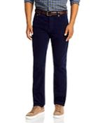 Sid Mashburn Slim Straight Fit Corduroy Jeans In Navy