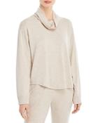 Splendid Cowl Neck Leopard Print Pullover Sweater (61% Off) - Comparable Value $128