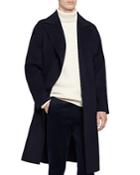 Reiss Vincent Wool Belted Overcoat