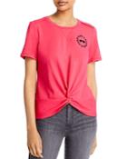 Karl Lagerfeld Paris Twist Front Tee