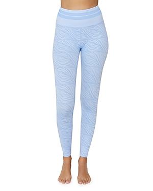 Spiritual Gangster Love Sculpt Zebra Jacquard Leggings