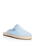 Kate Spade New York Women's Laila Suede Espadrille Mules