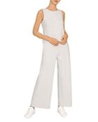 B New York French Terry Jumpsuit