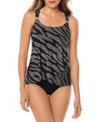 Miraclesuit Angelfish Dazzle Tummy Control Tankini Top