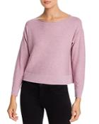 Eileen Fisher Cropped Boat-neck Sweater