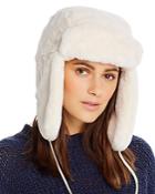 Aqua Faux Fur Trapper Hat - 100% Exclusive