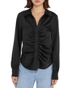 Sanctuary Time To Shine Ruched Shirt