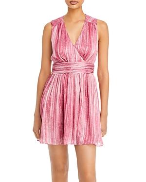 Aqua Shimmer Stripe Mini Dress - 100% Exclusive