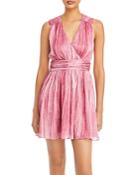 Aqua Shimmer Stripe Mini Dress - 100% Exclusive