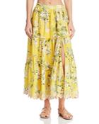 Hemant And Nandita Floral Maxi Skirt