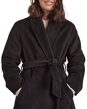 Gerard Darel Swan Belted Wool Coat