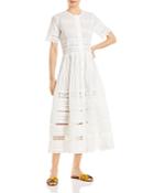 Waimari Camila Fit-and-flare Midi Dress