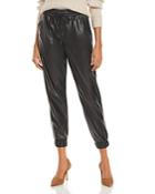 Blanknyc Cropped Faux Leather Pull On Pants