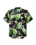 Tommy Bahama Bahama Coast Paradiso Islandzone Stretch Floral Print Regular Fit Button Down Camp Shirt