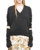 Zadig & Voltaire River Distressed Sweater