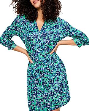 Nic+zoe Picnic Geo Print Dress