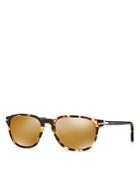 Persol Square Slim Temple Sunglasses